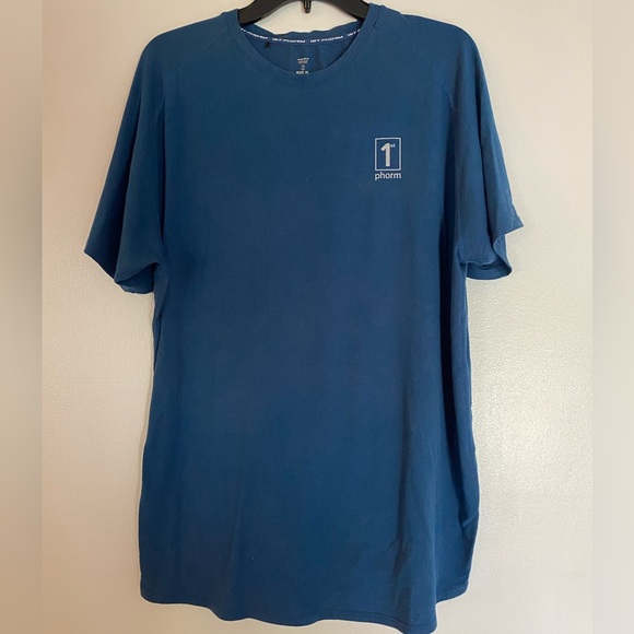 1st Phorm Blue Raglan - Picture 1 of 3